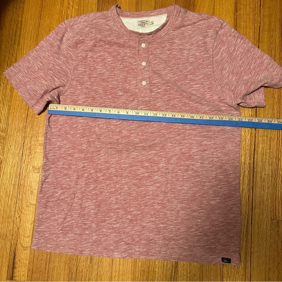 FAHERTY Heather Henley - Faded Red size L (a2 - Picture 9 of 12